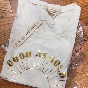 ☀️saltwater LUXE GOOD AS GOLD Tank